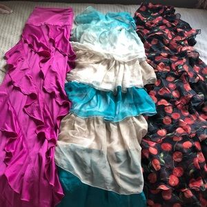 || Bundle Sharon tang ruffle skirts